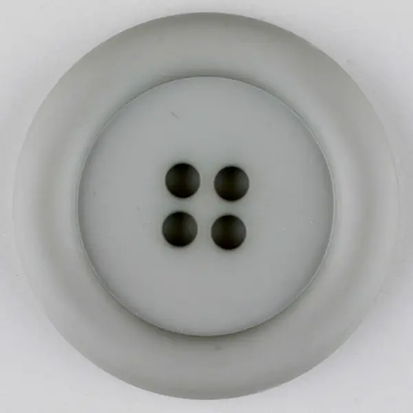 Top-Preis Polyamidknopf, mit breitem Rand, rund, 4 loch - Größe: 20mm