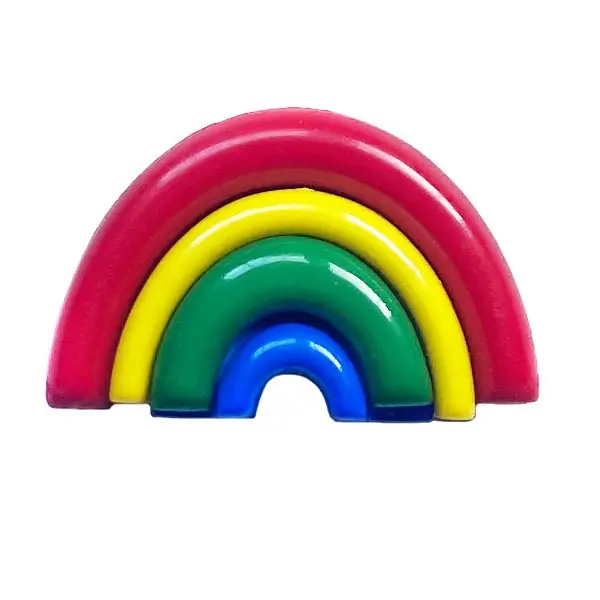 Angebot Kinderknopf Regenbogen