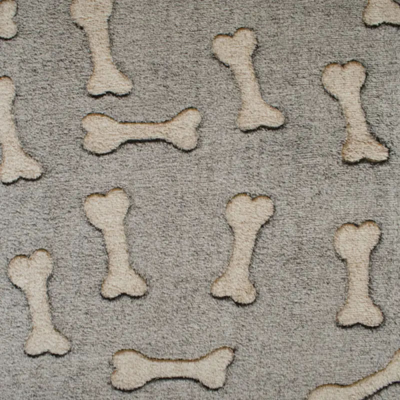 Begrenztes Angebot Wellness Fleece Hundeknochen beige