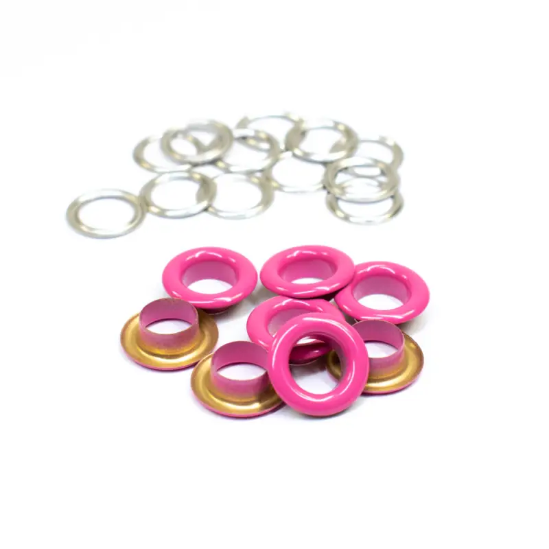 Snaply bunte Ösen 8 mm pink Expressversand