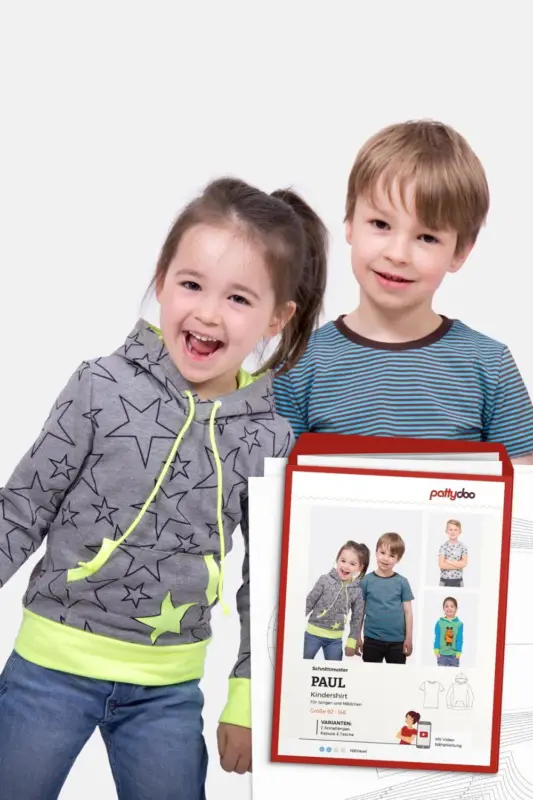 Nur Heute Schnittmuster Pattydoo Kindershirt "Paul"
