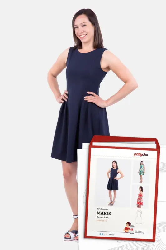 Schnittmuster Pattydoo Damenkleid "Marie" Echt