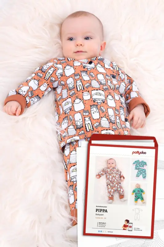Nur Heute Schnittmuster Pattydoo Babyset "Pippa"