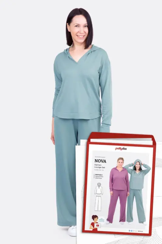 Meistverkauft Schnittmuster Pattydoo Damen Lounge-Set "Nova"