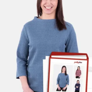 Schnittmuster Pattydoo Damen Turtleneck-Shirt "Stella" Knallerangebot