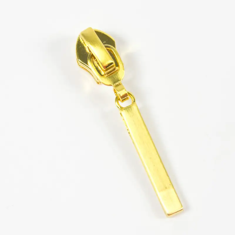 Preis Gesenkt Zipper 30 mm für 6,5 mm Raupenbreite gold