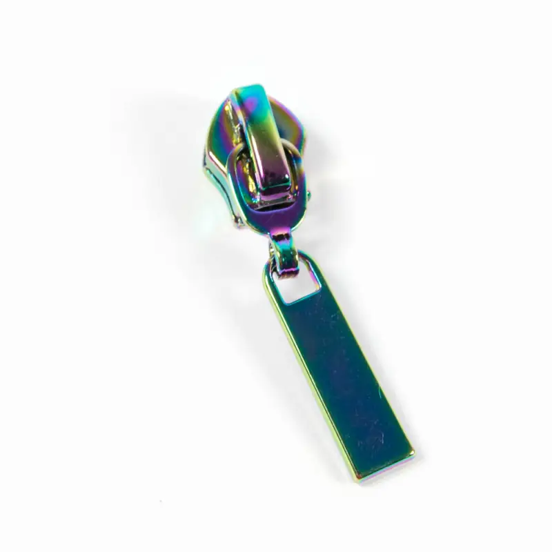 Zipper 25 mm für 6,5 mm Raupenbreite multicolor Schneller Versand