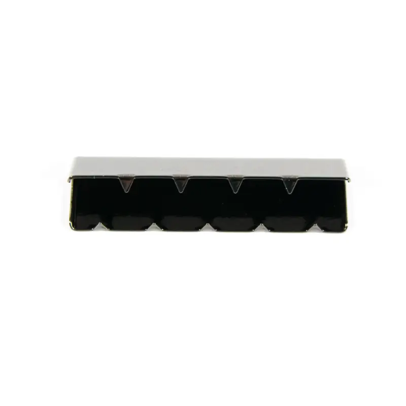 Schneller Versand Metall-Endstück für Gurtband 40 mm, gunmetall