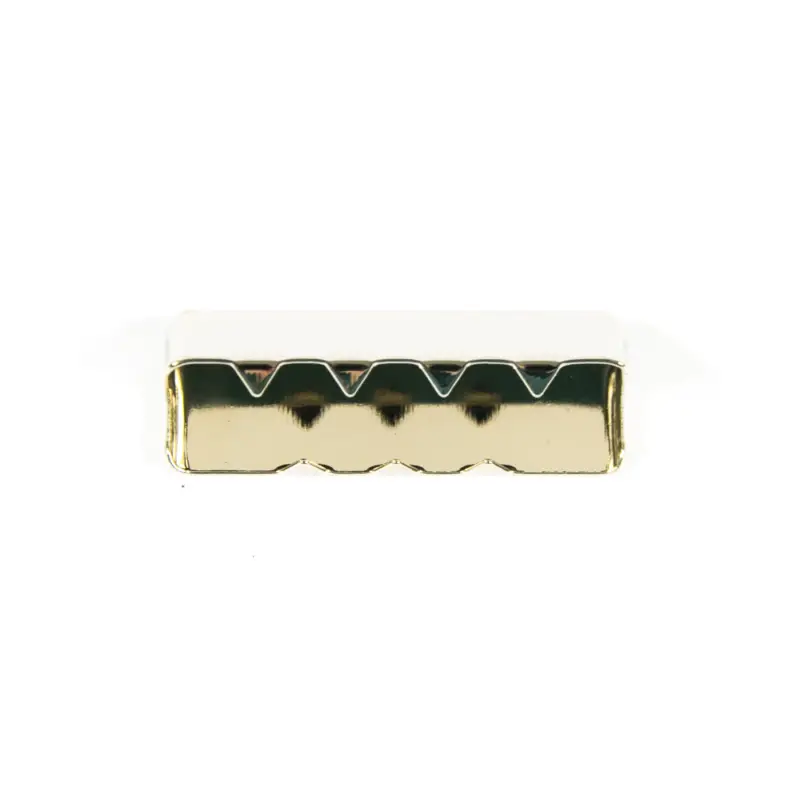 Geprüft Metall-Endstück für Gurtband 25mm, silber