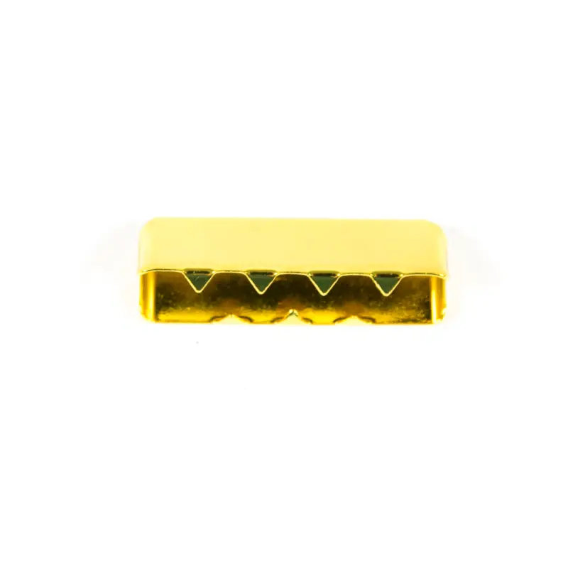 Metall-Endstück für Gurtband 25mm, gold Bestseller
