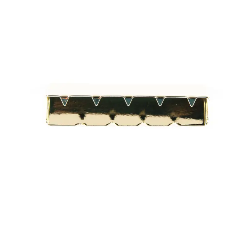 Metall-Endstück für Gurtband 40 mm, silber Sonderangebot