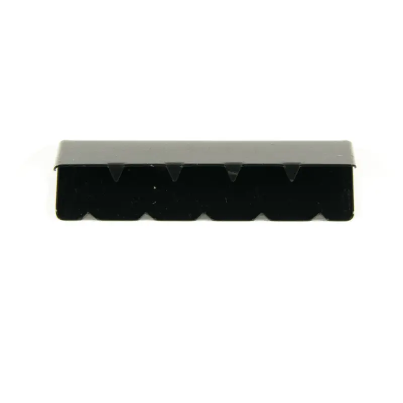 Markenware Metall-Endstück für Gurtband 40 mm, schwarz