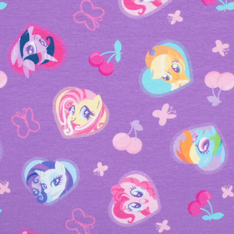 Baumwolljersey Digitaldruck My Little Pony Liebe Wochenendangebot