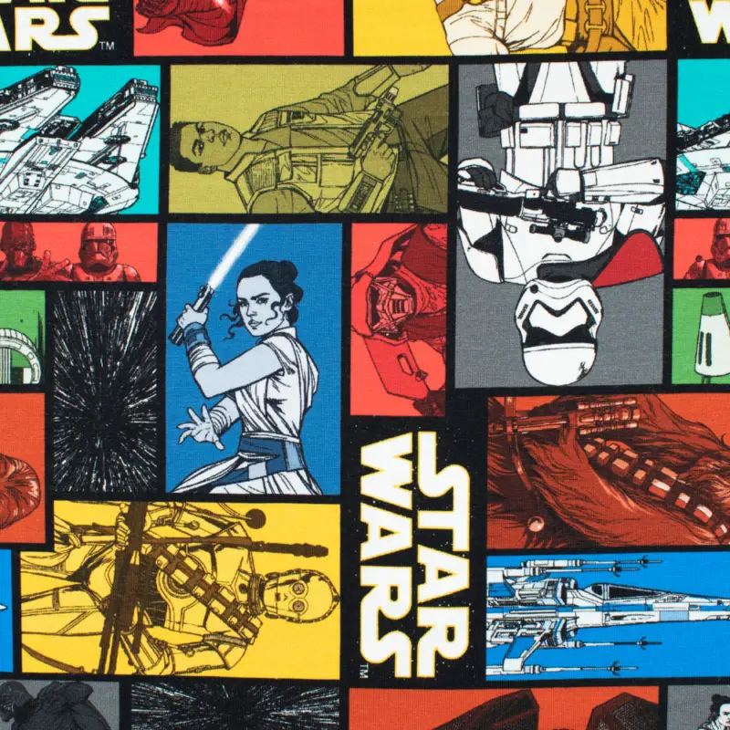 Baumwolljersey Digitaldruck Star Wars Sonderaktion