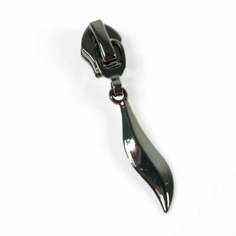 Zipper mit Blatt für 6,5 mm Raupenbreite gunmetall Angebot