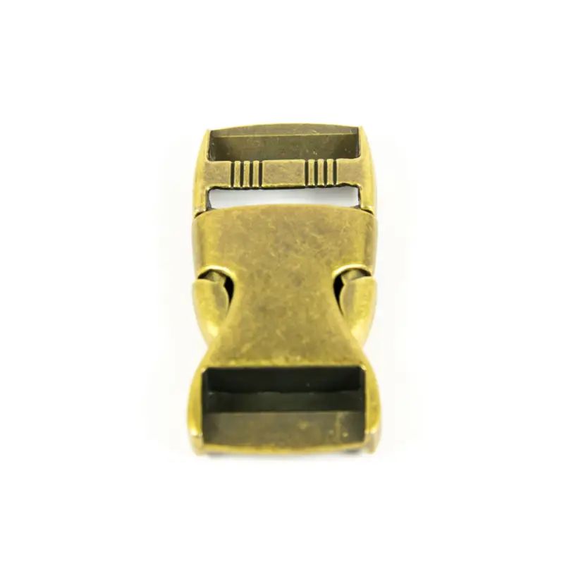 Metall Steckschnalle 25 mm messing Must-Have