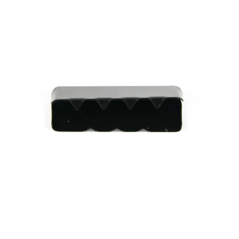 Metall-Endstück für Gurtband 25mm, schwarz Wochenendangebot