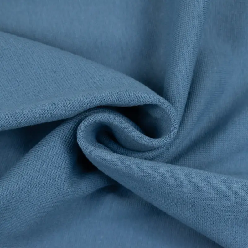 Bündchen extrabreit ca. 140-150 cm uni jeansblau Knallerangebot
