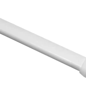 Rabatt Vitragenstange 60 cm ausziehbar 2 Stück weiß