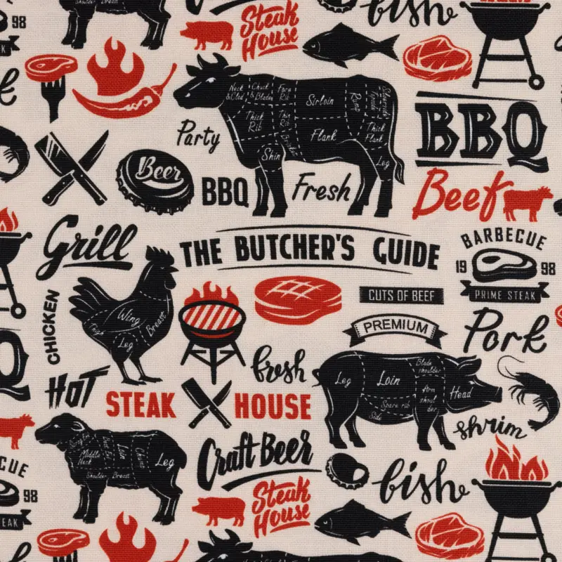 Dekostoff BBQ deluxe Schneller Versand