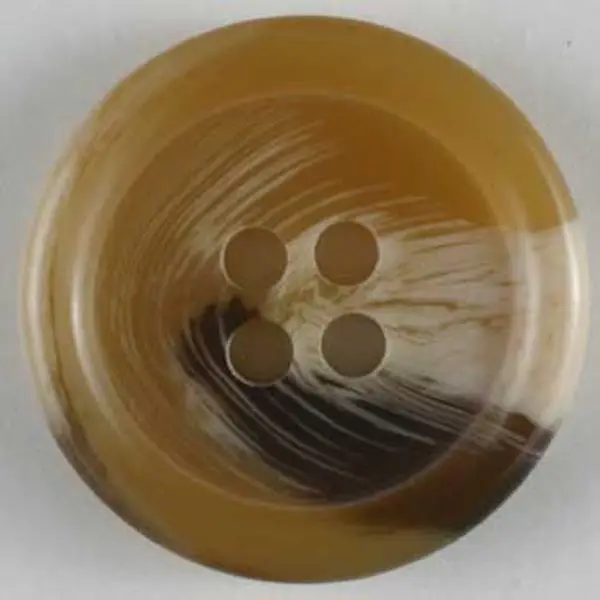 Anzugknopf mit Farbverlauf und vier Löchern - Größe: 13mm Versand Am Gleichen Tag