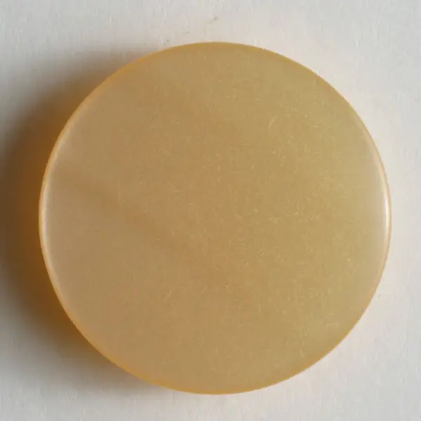 Geprüft Kunststoffknopf schlichte Form - Größe: 15mm