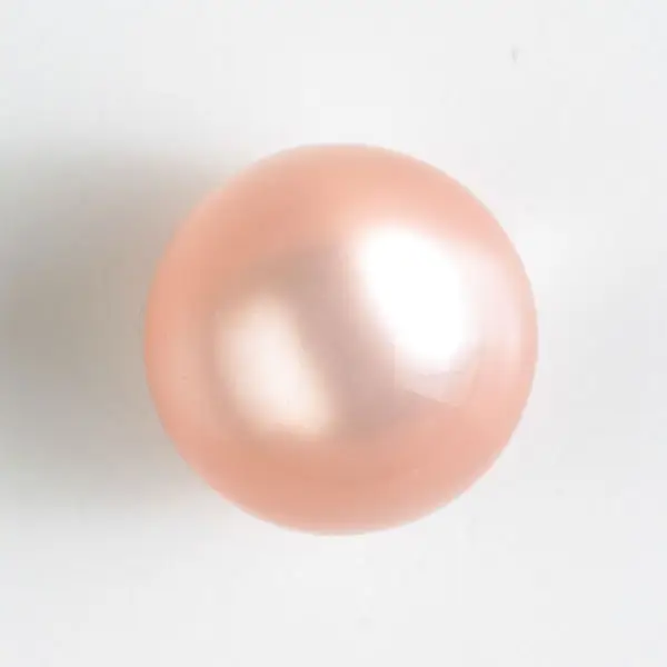 Finale Aktion Polyester-Kugelknopf mit Öse - Größe: 14mm