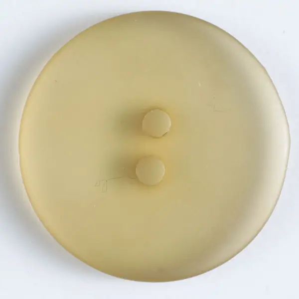 Begrenztes Angebot Polyesterknopf transparent - Größe: 15mm