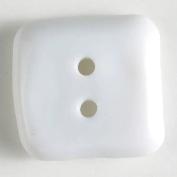 Top-Seller Kunststoffknopf, quadratisch - Größe: 20mm