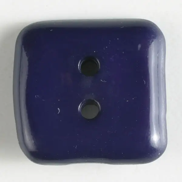 Expressversand Kunststoffknopf, quadratisch - Größe: 20mm