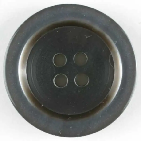 Expressversand Anzugknopf mit Rand und vier Löchern- Größe: 25mm
