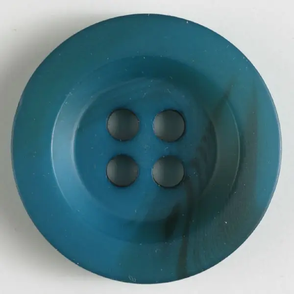 Billig Polyesterknopf minimal schattiert, mit breitem Rand, 4-loch