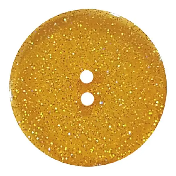transparenter Knopf mit Glitter, 2-Loch - Größe: 28mm Begrenztes Angebot