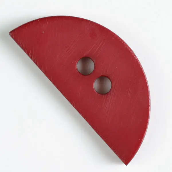 Angebot Kunststoffknopf, halbrund, 2 Loch - Größe: 55mm