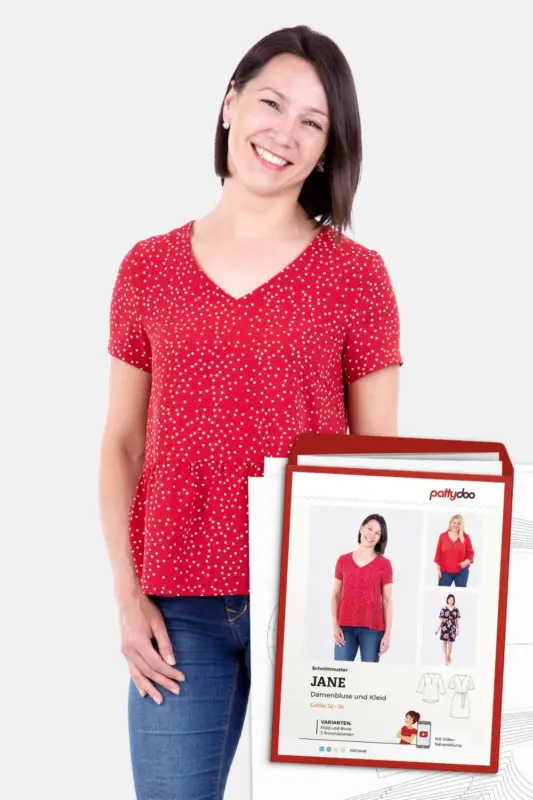Schnittmuster Pattydoo Damenbluse & Kleid "Jane" Sale