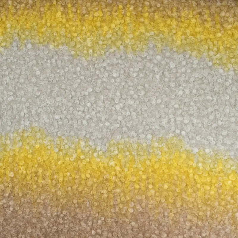 Boucle Mantelstoff Farbverlauf gelb Letzte Chance