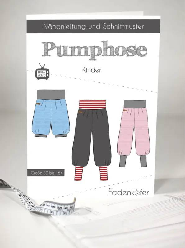 Schnittmuster Fadenkäfer Pumphose Kinder Solange Der Vorrat Reicht