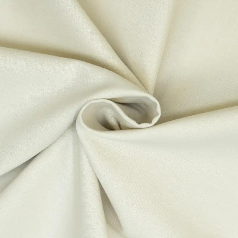 Baumwollstoff uni Fahnentuch hell taupe Super-Preis