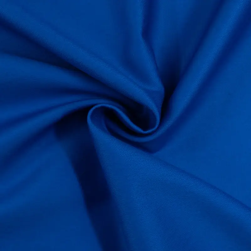 Baumwoll-Köper uni royalblau Begrenztes Angebot