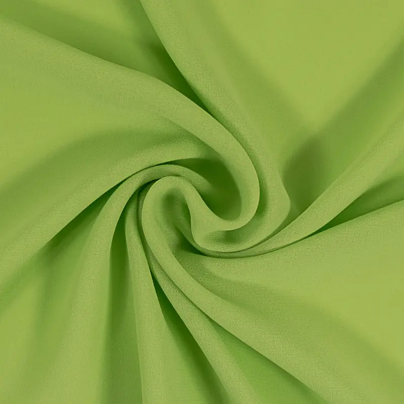 Chiffon uni limegrün Versand Am Gleichen Tag
