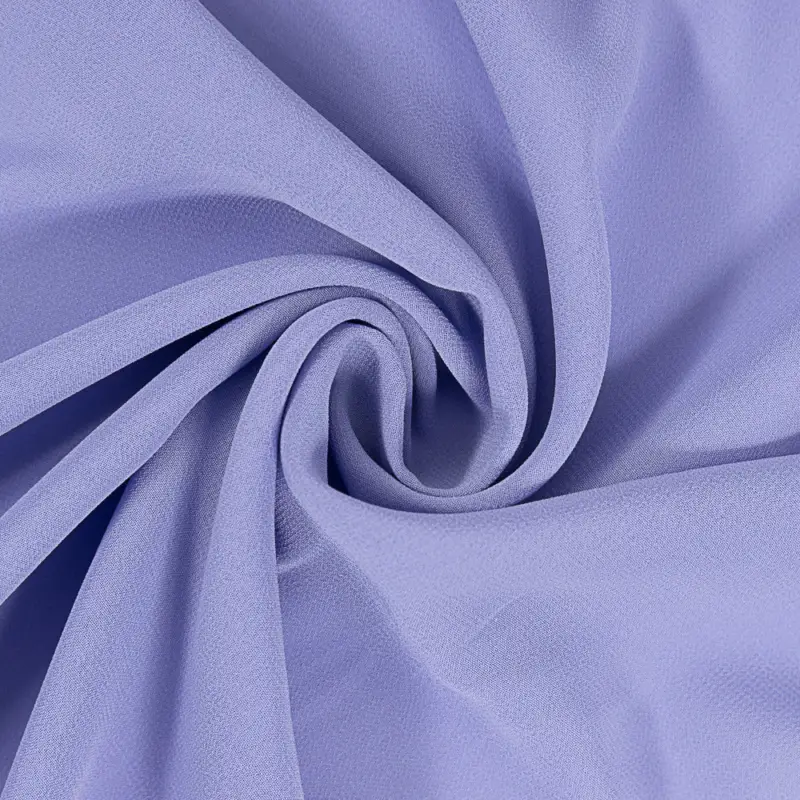 Chiffon uni flieder Neue Ware