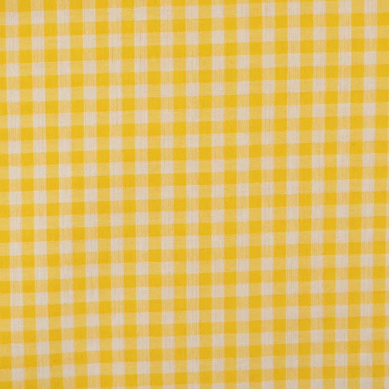 Baumwollstoff Vichykaro 0,5 cm gelb Sale