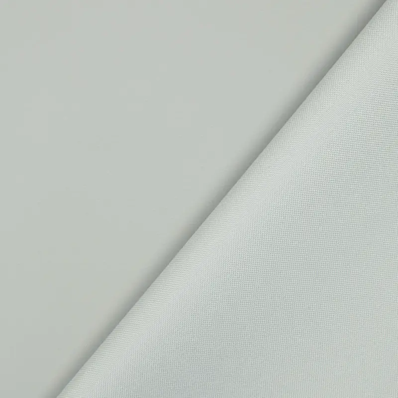 Aktuell PVC Stoff beschichtet uni hellgrau Outdoor