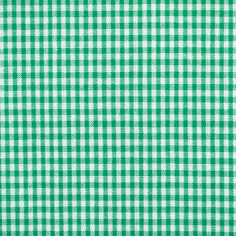 Baumwollstoff Vichykaro 0,2 cm grün Markenprodukt