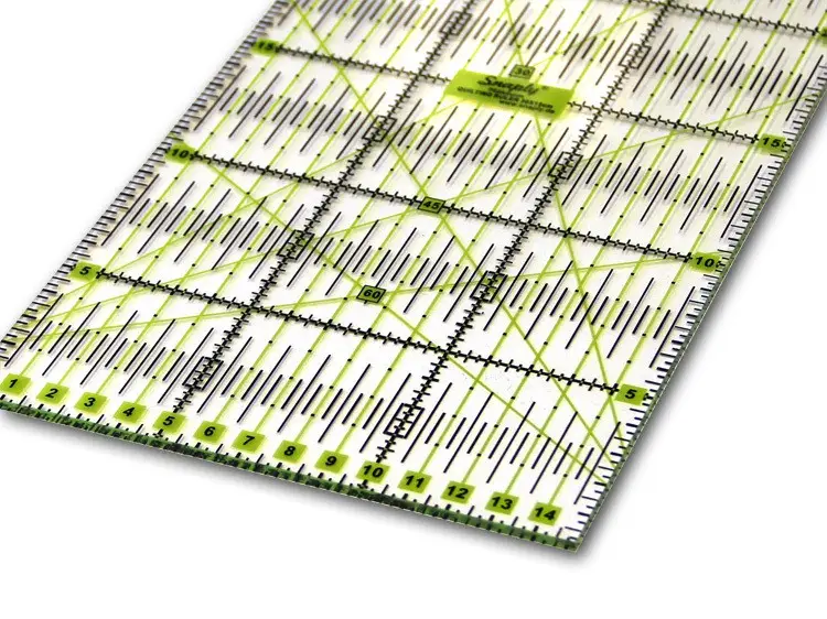 Snaply Patchwork-Lineal 60 x 15 cm Billig