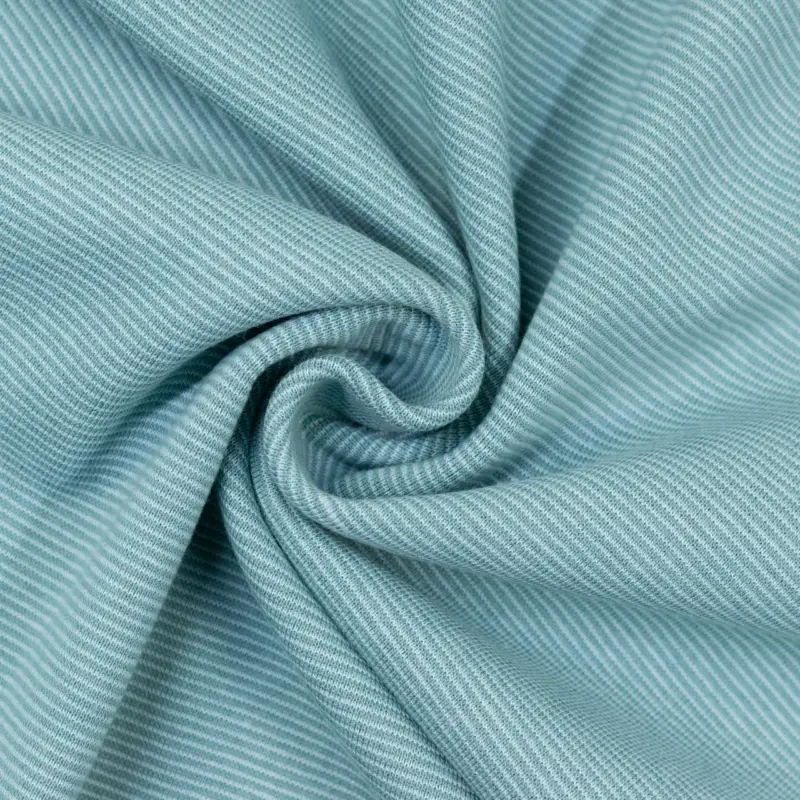 Bündchen gestreift 1 mm lindgrün / dunkel lindgrün Heißes Angebot