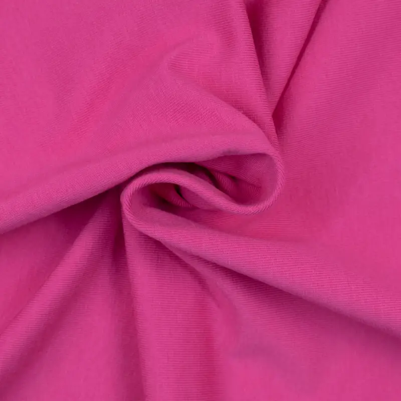 Baumwolljersey uni pink Markenprodukt