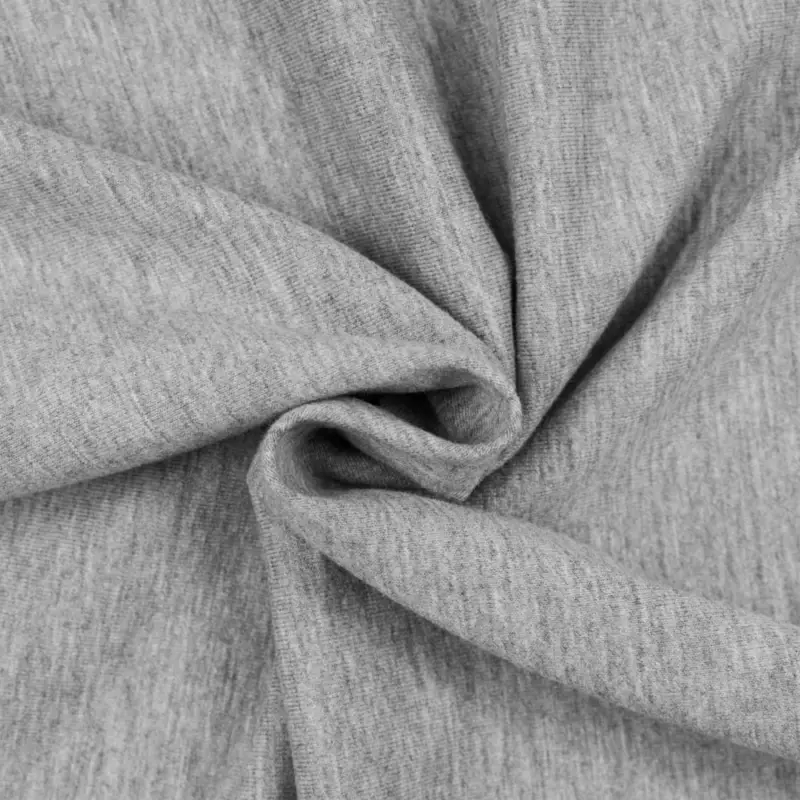 Baumwolljersey meliert grau Must-Have
