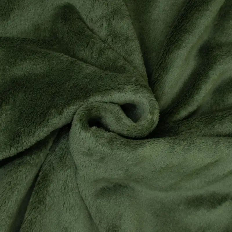 Begrenztes Angebot Wellness Fleece uni tannengrün