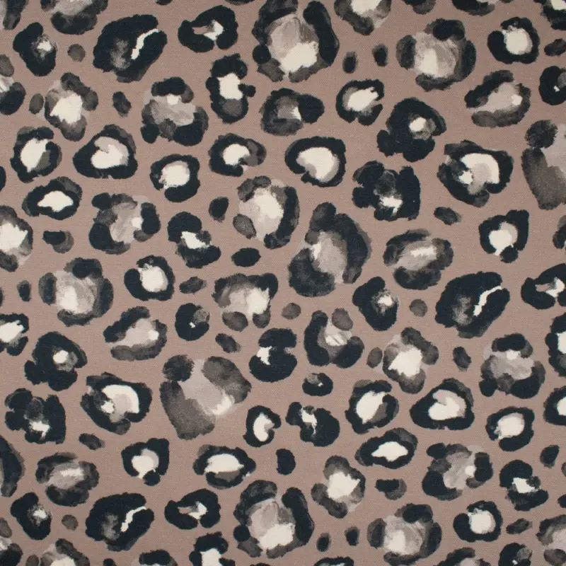Dekostoff Animalprint camel Zertifiziert